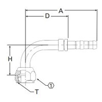 AEROQUIP E-Z CLIP FITTING