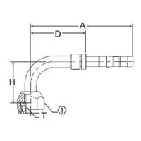 AEROQUIP E-Z CLIP FITTING