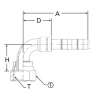 AEROQUIP E-Z CLIP FITTING